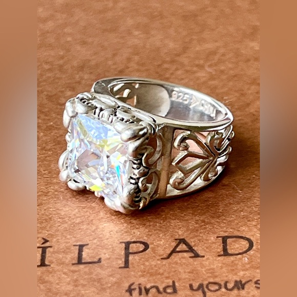 Silpada Vintage Rare .925 Sterling Silver Top
Grade CS Filigree Ring Size 5 - Picture 7 of 7